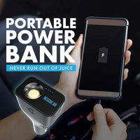 NP NIGHT PROVISION Rescue A6 Emergency 6-in1 Car Safety Device USB Car Charger Window Breaker Seat Belt Cutter 2200mAh Power Bank Powerful LED Flashlight with Red Emergency Beacon Ver 2.0 (1 Pack)