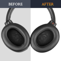 SOULWIT Earpads for Sony WH-XB900N (Not Fit WH-XB910N) - Black | Also for WH-CH710N/WH-CH720N/WH-RF400/MDR-RF895RK Headphones