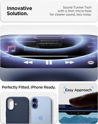Spigen Liquid Air Case Compatible with iPhone 17 (2025) [Military-Grade Drop Protection] - Navy Blue