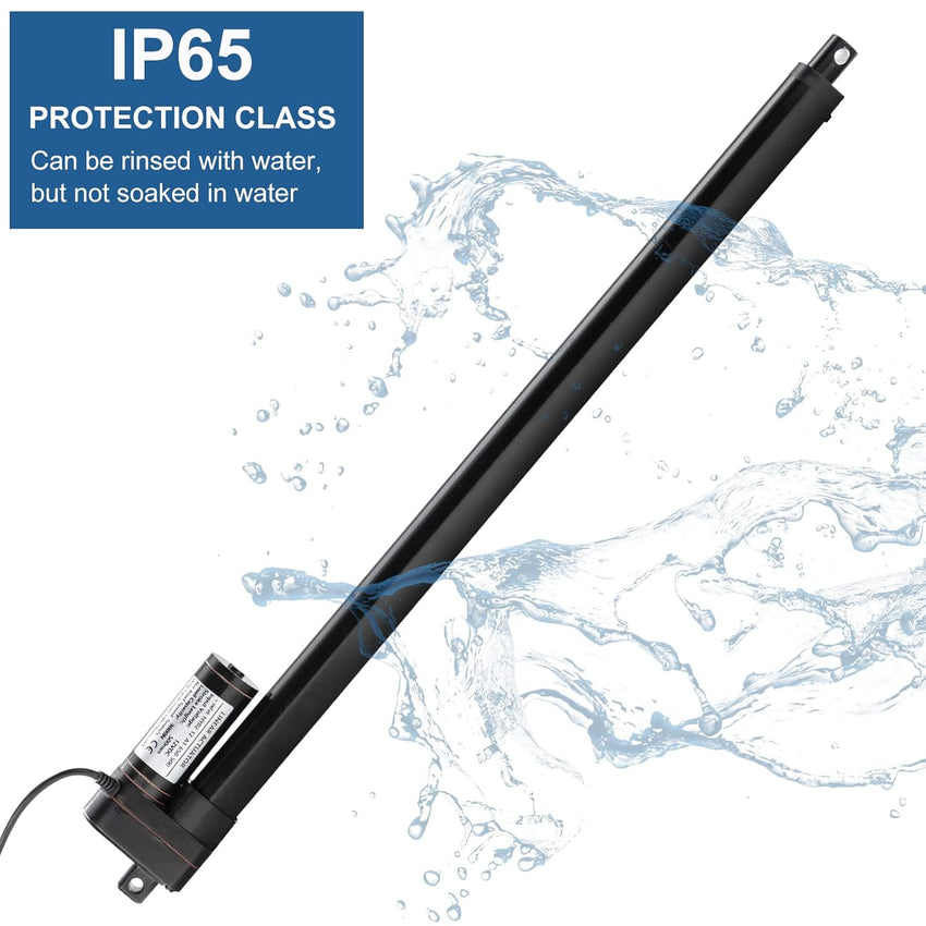 12V Linear Actuator 3000N IP65 5mm/s Heavy Duty Ã¢ÂÂ 700mm (28in)