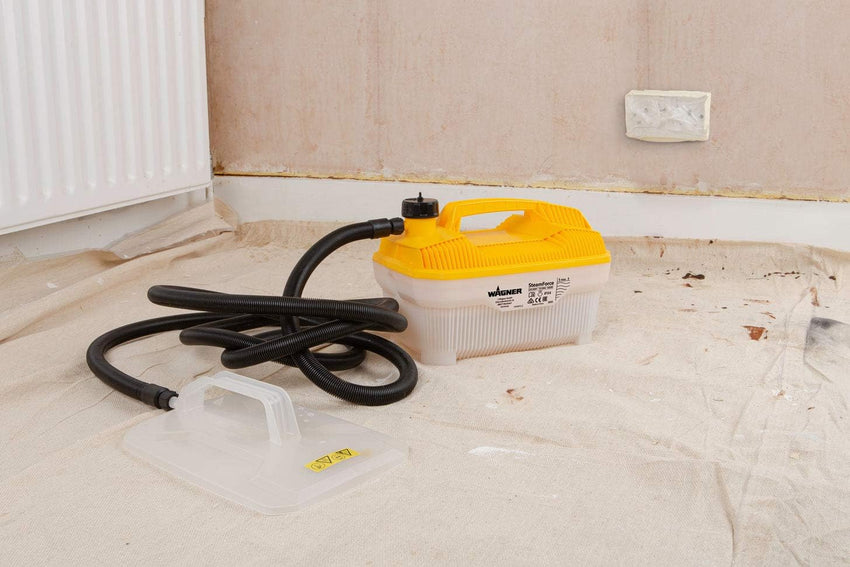 WAGNER Steam Wallpaper Stripper SteamForce, 4 L Capacity, Steaming Time Max. 70 Min, 3,7 M Hose, 2.000 W, 230 V