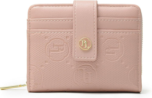WomenÃ¢ÂÂs RFID Bifold Wallet ID Window Zipper Coin Pocket Ã¢ÂÂ One Size