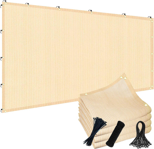 Sun Shade Cloth 90% UV Protection 8x10ft â Beige