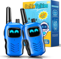 Grriopi Walkie Talkies for Kids, INCL Batteries Old Boy Gifts for 3-12 Year Olds Boys Toys Age 4-10 Walkie Talkies Kids Age 3 4 5 6 Walky Talky Sensory Outdoor Toddler Toys Blue Green
