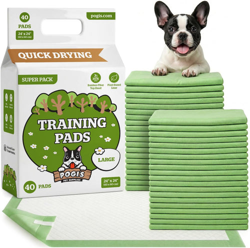 Pogi Dog Training Pads Large 60x60cm Eco-Friendly â 50 Pieces