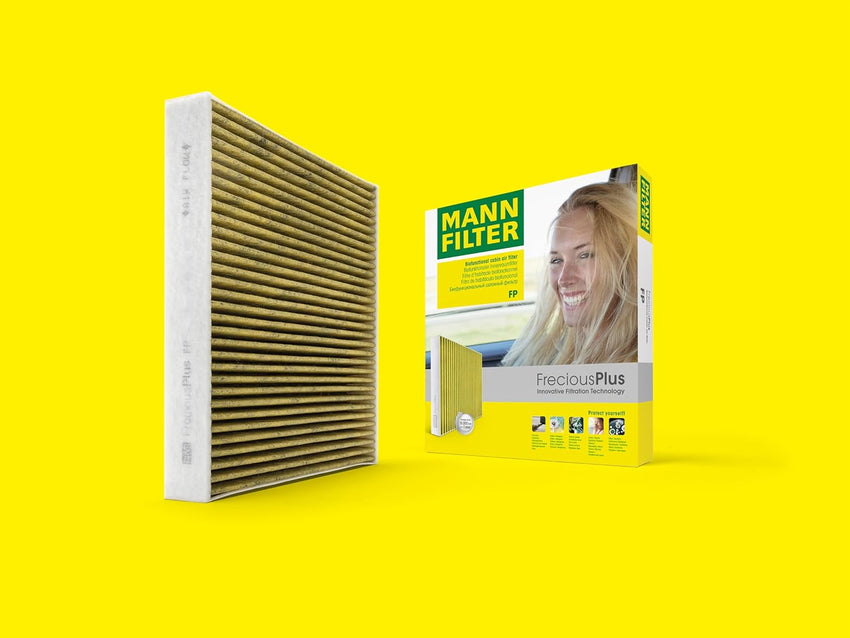 MANN-FILTER Cabin Air Filter FP 26 009 FreciousPlus Pollen/Biofunctional Fits Cars & Transporters