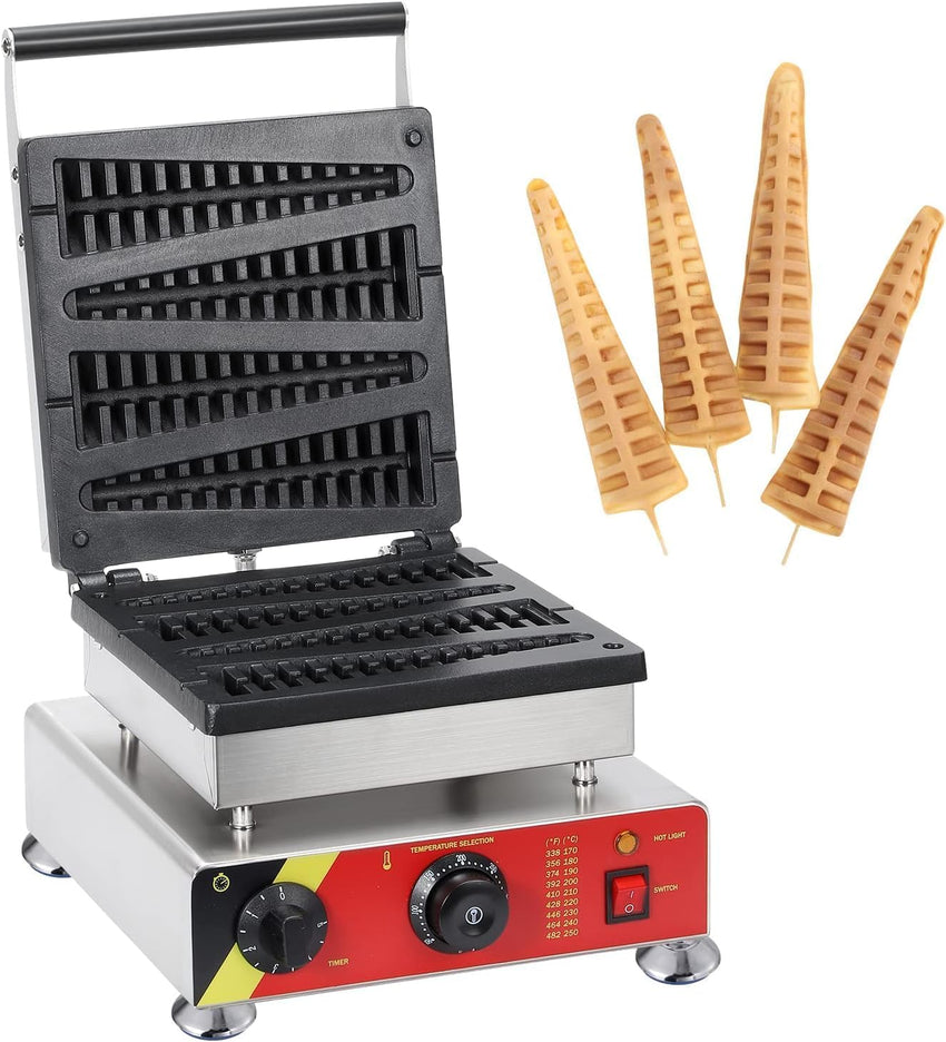 USED CGoldenWall NP-501 4pcs Commercial Waffle Toaster waffle maker No-stick waffle baker Waffle machine Waffle Iron machine (Lolly) 220V CE Certification