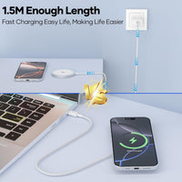 Magnetic Wireless Charger, Fast Apple Mag-Safe Charger for iPhone 17/16/15/14/13/12 Series, Wireless Magnet Mag Safe Charging Pad for AirPods 3/2/Pro, Strong Magnetic Charger Pad