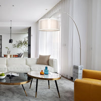 2 Tier Ceiling Light Shade Modern White Lampshade 30 cm