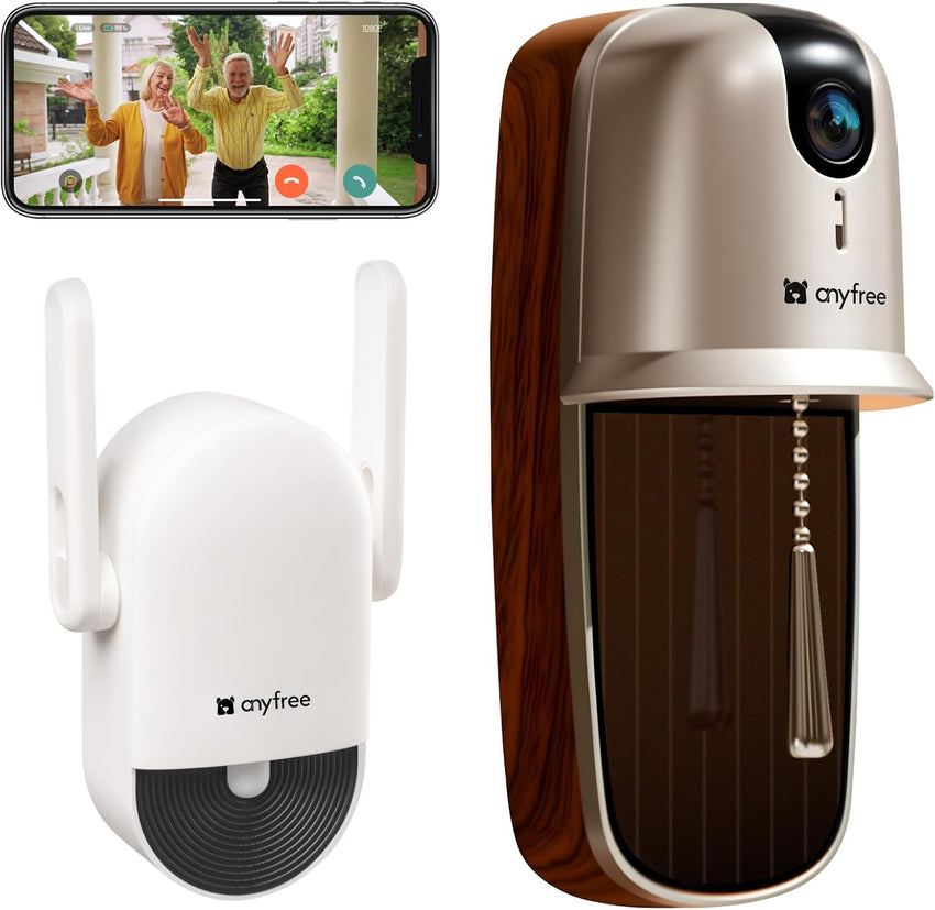Video Doorbell Camera Wireless Battery and Solar Powered,Doorbell Wireless with Chime No Monthly Fee,Supports 2.4/5GHz Wifi,Two Way Audio,PIR Motion Detection,Instant Alerts,SD Card & Cloud Storage