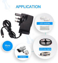 12V 0.5A Power Supply UK - COLM AC 100-240V to DC 12V 500mA Power Adapter Charger 6W Led Driver for CCTV Security Camera Router/Set-top Box/Anti-mosquito