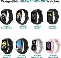 1M Charging Cable for Huawei Watch Charger Fit 1/2, Huawei Band 9/8/7/6/6 Pro, Honor Charger Band 9/7/6/Watch ES/4X/4 Pro Magnetic Wireless USB Fast Charging Cord Black
