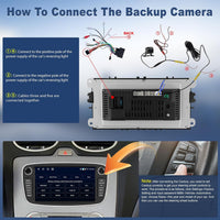 Car Radio Android Touch Screen 2G+64G with CarPlay Android Auto â Ford Focus Mondeo