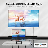 USB C to HDMI Adapter, BENFEI USB Type-C to HDMI Adapter [Thunderbolt 3/4 Compatible] with iPhone 15 series, MacBook Pro/Air 2023, iPad Pro, iMac, S23, XPS 17, Surface Book 3 and More