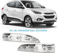 Aramox Side Mirror Indicator Light, 1 Pair LED Side Mirror Indicator Trun Singnal Light 876242S200 Replacement for Tucson Ix35 2010 2015