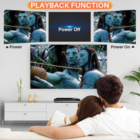 HD DVD Player for TV, Multi Region DVD Player for Smart TV, HDMI/RCA Output Cable Included, 1080P, Breakpoint Memory, Built-in PAL/NTSC, CD Players for Home (Not Support Blu-ray Discs)