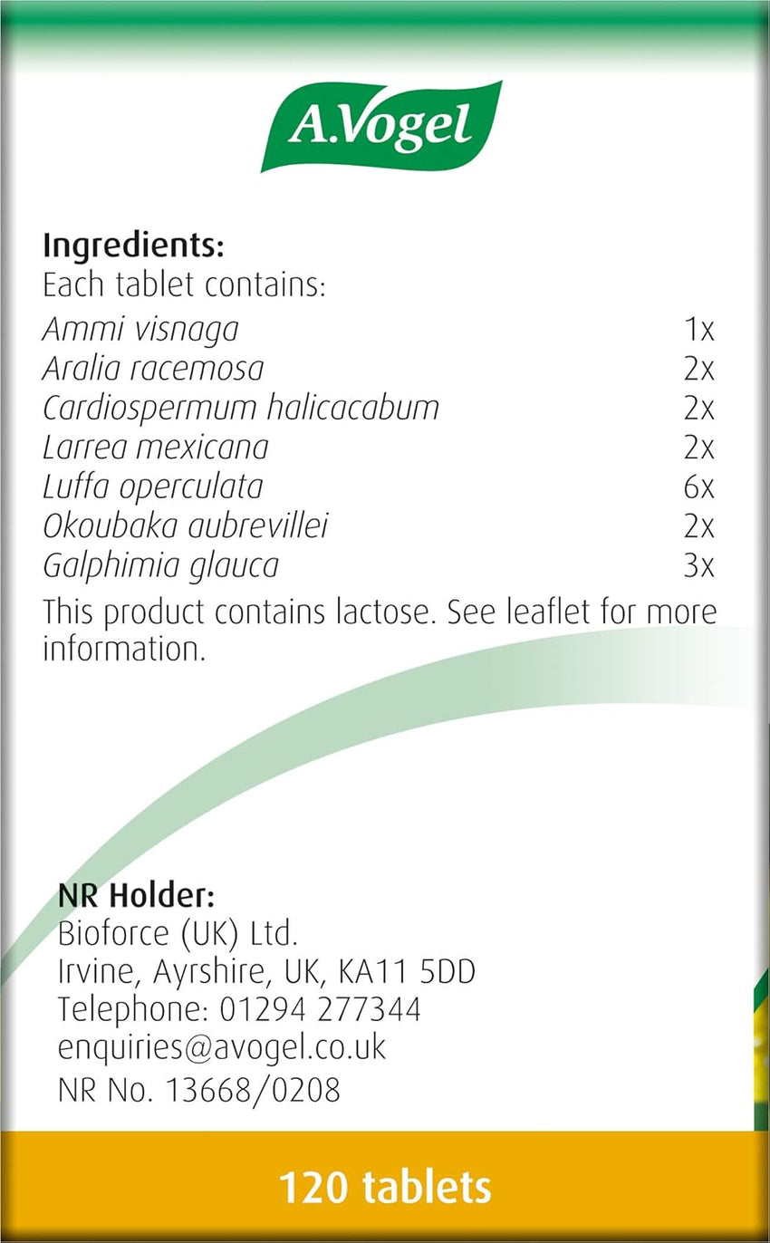 A.Vogel Pollinosan Hayfever Tablets | Non Drowsy | Hayfever Relief - Itchy Eyes, Nose & Throat | 120 Tablets
