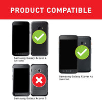 BEZ Case for Xcover 4 Case, Shockproof Cover Compatible with Samsung Galaxy Xcover 4 / Xcover 4S, Shock Absorbing, Heavy Duty Dual Layer Tough Cover, Blue Navy