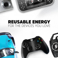 Energizer Recharge Power Plus - Rechargeable AAA Batteries (4 Pack) - 700 mAh NiMH Triple A Battery - 100% Recyclable Plastic Free Packaging