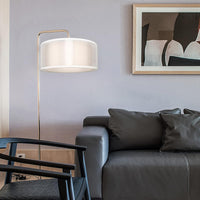 2 Tier Ceiling Light Shade Modern White Lampshade 30 cm