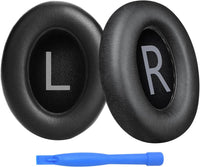 Ear Pads Replacement for Bose NC700 / Bose 700 Noise Cancelling Headphone by MMOBIEL - Protein PU Ear Pad Cushions - Earpads Replacement - Black