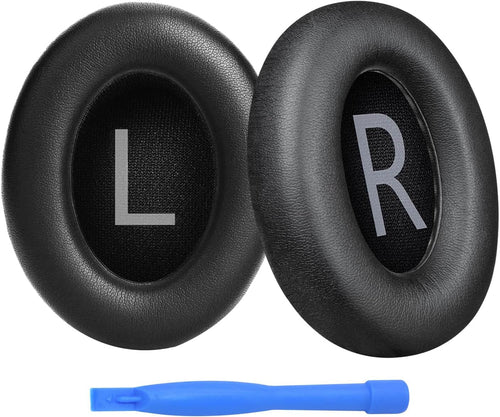 Ear Pads Replacement for Bose NC700 / Bose 700 Noise Cancelling Headphone by MMOBIEL - Protein PU Ear Pad Cushions - Earpads Replacement - Black