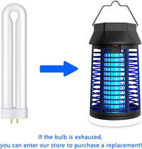 Electric Bug Zapper 4200V 15W Waterproof Indoor/Outdoor Insect Killer Lamp 15W