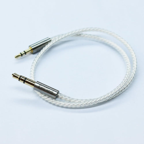 100cm(1.5ft) Silver plated Gold Plated Design 3.5mm Male to 2.5mm Male Car Auxiliary stereo Audio cable Cord headphone connect cable for Apple, Android Smartphone, Tablet and MP3 Player