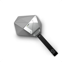 Aulumu A09 Geometric AirPods Pro Case [2nd/1st Generation] with Lock | Protective Cover with Nylon Buckle | Alloy Armour | Compatible with Apple AirPods Pro(2023/2022/2019) - Gray