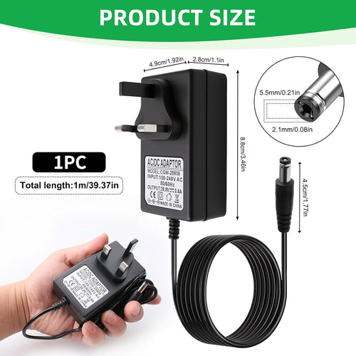 28.8V for Shark Hoover Charger Replacement Power Supply Adapter for Shark Cordless Stick Vacuum IZ202UK IZ202UKT IZ252UK IZ252UKT IZ201UK IZ103UKGB IF202 IF250 IF200UKT IR141 IR200 X40 ION F80 Battery