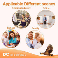 D&C Compatible Ink Cartridge for Brother LC-1220 LC-1240 XL for Brother MFC-J280W MFC-J425W MFC-J435W MFC-J5910DW MFC-J625DW MFC-J6510DW MFC-J6710DW MFC-J6910DW MFC-J825DW MFCJ835DW (10-Pack)