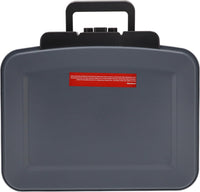 Brihard Certified Portable Fire Chest 2117N, COMBINATION A5 - Waterproof & Fireproof Lockable Storage Box with Combination Lock, Secure Valuables & Documents, Portable with Carry Handle, H 6.5 x W 15.1 x D 12.7in