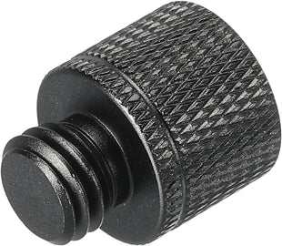 Mic Stand Adapter 3/8 Female to M10 Male Thread for Microphone Tripod â Black