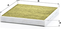 MANN-FILTER Cabin Air Filter FP 26 009 FreciousPlus Pollen/Biofunctional Fits Cars & Transporters