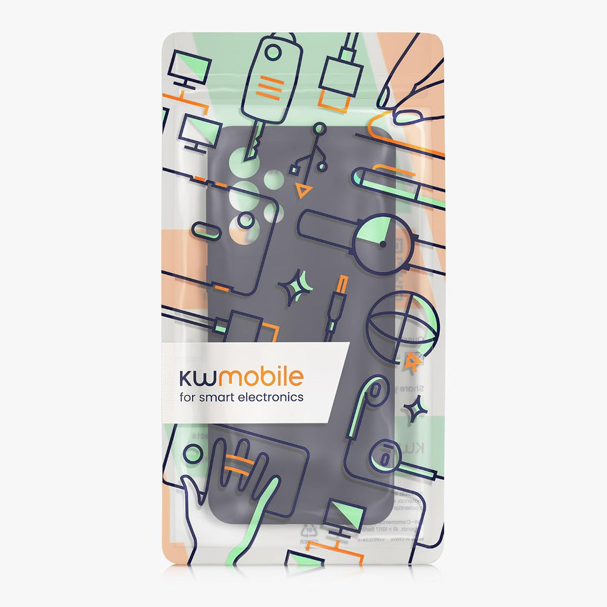 kwmobile Case Compatible with Samsung Galaxy A53 5G Case - TPU Silicone Phone Cover with Soft Finish - Deep Ocean