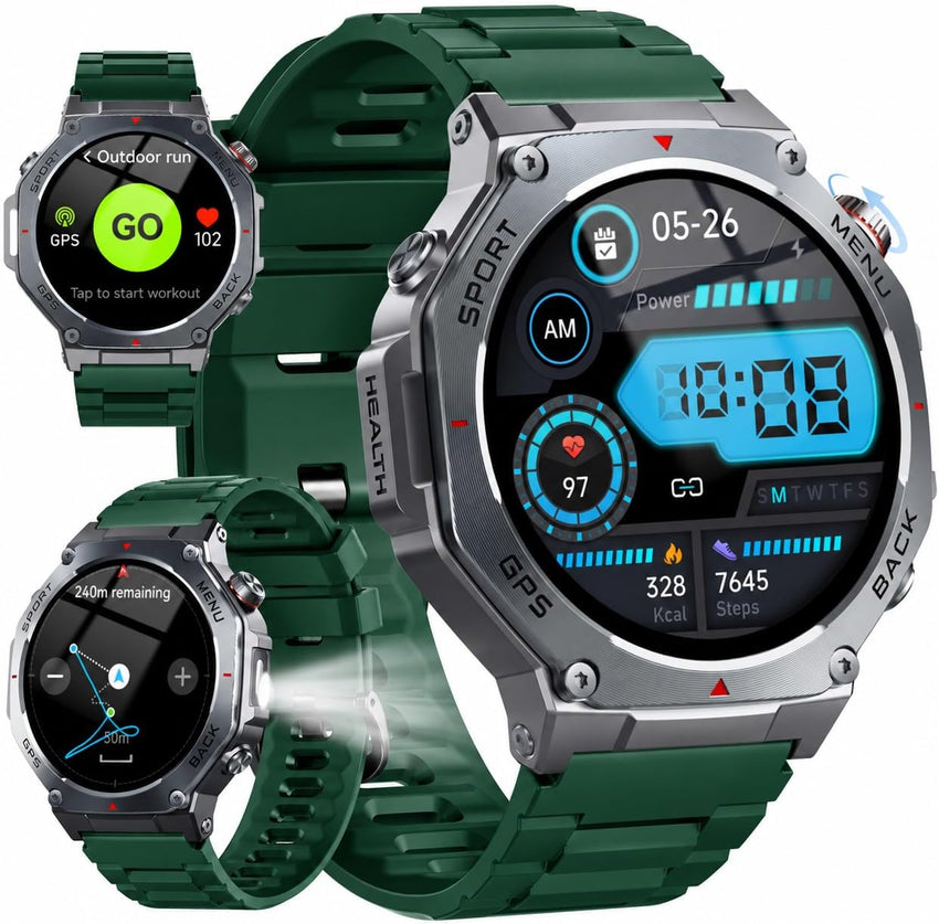 GPS Smartwatch AMOLED 1.43in 5ATM HR/Sleep/SpO2 Bluetooth Calling 1.43in