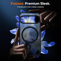 TAURI Magnetic for Google Pixel 10 & Pixel 10 Pro Case, Fit for Magsafe [Shockproof Military Grade Protection] Slim Phone Cover, Translucent Matte Black