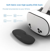 Digicharge VR Lens Cover Protector, Compatible with Meta Quest 3S, 3S Xbox Edition, Quest 3, Quest 2, Oculus Rift S, Valve Index, Pico 4 (Classic), Premium Foam, Dust and Scratch Shield VR Lens Cap