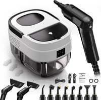 Handheld Steam Cleaner 3-Grade Adjustable Handle Portable White