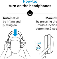 Sennheiser MOMENTUM 4 Wireless Noise Cancelling Headphones Bluetooth Headset for Crystal-Clear Calls with Adaptive Noise Cancellation, Up To 60HR Playtime, Folding Design, Black/Copper
