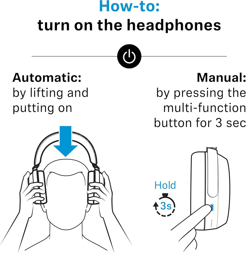 Sennheiser MOMENTUM 4 Wireless Noise Cancelling Headphones Bluetooth Headset for Crystal-Clear Calls with Adaptive Noise Cancellation, Up To 60HR Playtime, Folding Design, Black/Copper