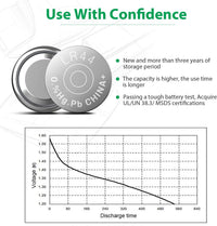 LiCB 10 PCS LR44 AG13 357 303 SR44 Battery 1.5V Button Coin Cell Batteries,Used in Many Small Electronics, Watch, Calculators, Toys