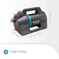 Gardena 5400 Silent Garden Pump High Flow Low Noise 9086-20 New