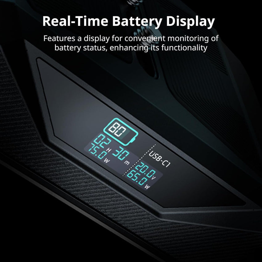 SMALLRIG Base Battery CB75 73.8Wh 65W USB-C Power Bank Dual D-Tap 5-Port 73.8Wh