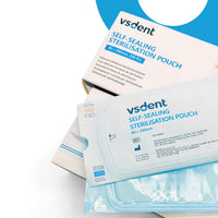 Sterilisation Pouches Self-Seal 90 x 260mm â Pack 200
