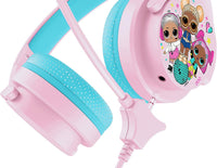 OTL Technologies Chidren's L.O.L. Surprise! Interactive Headphones with Microphone Pink 814