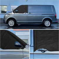 Windscreen Cover Frost Snow Sunshade Screen for VW T6 Van â Black