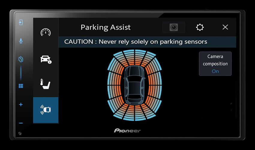 Pioneer SPH-DA77DAB-AN Media Center 2DIN, 6.8" Capacitive Touch Panel, with Wi-Fi, Bluetooth, Apple CarPlay, Android Auto and DAB+, 13-Band Graphic EQ, Includes DAB Antenna