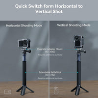 SMALLRIG Action 3/4 Camera Cage with Cold Shoe and 1/4"-20 Threaded Holes Aluminium