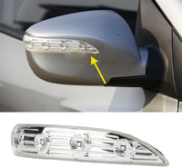 Aramox Side Mirror Indicator Light, 1 Pair LED Side Mirror Indicator Trun Singnal Light 876242S200 Replacement for Tucson Ix35 2010 2015